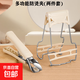 Silicone anti-scalding bowl clamp, anti-slip clamp, two-piece set, tray clamp, bowl tool clamp, steamed vegetable insulated stainless steel, beige