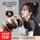 Fashionable cute little bear headband high elastic rubber band women's hair tie new style hair tie durable ball headband leather case mixed color 5 pieces