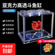 Trendy lifestyle electrical appliances lantern fish tank 1 fish tank (comes with colorful stones and water plants)