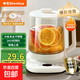 Sold 50W Shenhua Health Pot 2L Fully Automatic Tea Kettle 24h Appointment Kettle 12-Hour Intelligent Constant Temperature 11-level Temperature Control Electric Kettle Flower Teapot Tea Maker Double-layer Glass 304 Maternal and Infant Stainless Steel 2L