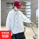 Children's clothing boys' spring white shirts 2025 new medium and large children's spring and autumn boys' spring long-sleeved shirts trendy white 130