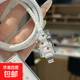 Polka dot repair hook data cable protective cover Apple iPhone17promax 20w charger 16/15/14/13 anti-cat bite, anti-breakage, anti-dirty, dust-proof and anti-fouling, one polka-dot hook repair wire bite device, two required in pairs