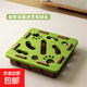 Cat toy self-pleasure and boredom relief kitten pet cat maze digging hole felt box funny cat bell ball square mixed color funny cat maze digging ball fun 2 toy balls 1 piece