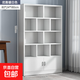 Bookshelf Floor-standing Storage Rack Home 2025 New Display Rack Simple Living Room Wall Storage Cabinet Bookcase Simple Quality Model 80*24*180
