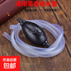 Tea tray drain pipe, tea set accessories, absorbent ball, tea pipe, tea table, tea table, leaking pipe, water outlet hose, elastic water ball + white drain pipe 1 meter with elbow