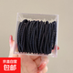 Simple hair tie for women, Korean version of cute Sanrio hair clip for girls, super fairy hair clip, headband, sweet side clip, bangs clip, black, 50 pieces in bag