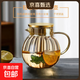 Pumpkin glass teapot, high temperature resistant, heating kettle, household tea making, Chinese medicine brewing, open fire, amber style pumpkin teapot, heat resistant and explosion-proof 1300ml