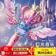 灵动宝宝儿童魔法泡泡机公主泡泡棒女孩发光音乐玩具8女童3到6岁生日礼物