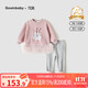 Keying Girls Suit Cartoon New 2025 Autumn Baby Girl Fashionable Autumn Clothes Girls Lace Splicing Two-piece Set Pink 120 (Suitable for Height 110cm-120cm) Keying Girls Suit Cartoon New 2025 Autumn Baby Girl Fashionable Autumn Clothes Girls Lace Splicing Two-piece Set Pink 120 (Suitable for Height 110cm-120cm)