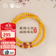 Potala Palace Southern Red Beeswax Multi-circle Bracelet 925 Silver Transfer Beads Birthday Bracelet for Men and Women Birthday Gift for Girlfriend