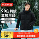 Made in Tokyo, heat-condensing down plus+ men's down jacket winter anti-drilling velvet short black XXL