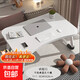 Movable folding office and family table Excellent White 6040 + Tablet Desktop Anti-Slip Legs