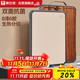 Konbach solid wood chopping board antibacterial and mildew-proof chopping board ebony PE double-sided cutting board large 43*30cm