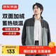 Jingjing Tokyo-made jacket jacket men's assault polar fleece clothes women's 25 autumn new fleece jacket dark gray M