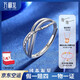 Wanfulong PT950 genuine platinum platinum ring for birthdays for women, men's gift for girlfriend, adjustable and customizable, one thing, one certificate, supports identification, and you will lose 10% for fake ones.