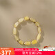 Potala Palace unique beeswax single circle bracelet for men and women with pearls 925 silver transfer beads bracelet as a birthday gift for girlfriend