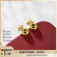 XUPING Xuping Jewelry Pan Shengfu Women's New New Chinese Style Retro Style Money Bag Earrings Earrings X000933229 Green Girls