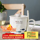 Porcelain soul ceramic mug with lid and spoon cup coffee cup couple tea cup men and women large capacity water cup kitten cup
