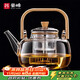 Haofeng 2025 new glass teapot complete tea set set teapot steaming all-in-one household teapot as a gift
