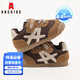 ABC KIDS baby toddler shoes fashion Velcro running shoes for boys and girls small and medium children's sports shoes 3160PY brown 27