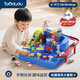 Taodudu New Year's gift 2026 children's rail car toy car adventure for boys and girls 3-6 years old 8th birthday 10th