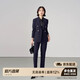Lady Bird black professional suit suit for women, slim and high-end formal wear, workplace college student interview small suit