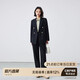 Lady Bird black suit suit for women's public examination high-end casual workplace formal wear commuting jacket interview suit TZ55 black suit + straight pants S - suitable for 90-100 Jin Jin equals 0.5 kg can be worn