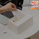 Yusenyi Tissue Box Bathroom No-Punch Tissue Box Wall Wash Towel Storage Box University Upper Bunk Dormitory Good Things White Comes with Adhesive Backing