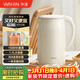 Hualingmei's electric kettle hot water kettle 304 stainless steel 1.7L warm kettle kettle boiling kettle double-layer insulation seamless liner WH-H1