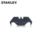 史丹利（STANLEY） 美工刀片 墙纸刀通用自锁 刻刀地毯壁纸刀 旋转伸缩办公重型割刀 钩形刀片(5片装) 11-983