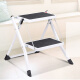 Wanyi ladder household folding ladder mini small indoor anti-slip two-step ladder portable herringbone ladder step stool white