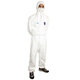 Dupont Tyvek Einteilige Schutzkleidung 1422A Industrial Atmungsfreie Laborstaub-staubfeste Teweiqiang Anti-Spray-Farbe Schutzkleidung 1422a Schutzkleidung XXL Code/1 Set