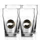 Yi Nian Fangyuan GOOSEISLAND Goose Island special beer glass Pilsner British craft IPA beer glass pint glass juice glass 4 pieces Goose Island beer glass 592ml