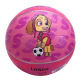 Ai Enze Paw Team children's basketball toy racket rubber ball with pump Tiantian No. 5 pink