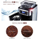 Donlim coffee machine, home coffee machine, American-style fully automatic drip coffee pot, freshly ground, multiple levels, optional bean and powder dual-purpose concentration, optional DL-KF4266