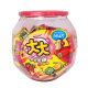 大大 TATA 泡泡糖约150片675g桶装口香糖什锦水果味糖