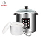 Yongxing DYG-50AFW electric stew pot 304 stainless steel electric soup pot household multi-functional large-capacity fully automatic soup and porridge artifact commercial health-proof water-proof stew pot for stewing lemon paste (40AFK) 10L thickened stainless steel liner 4L porcelain stew pot