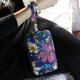 SHU GUO ER Clutch Fabric Long Women's Wallet Canvas Three-Layer Zipper Coin Purse Bicycle #C221