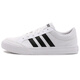 Adidas men's shoes new low top sneakers lightweight casual shoes AW3889 comfortable and non-slip 42.5 (265mm)