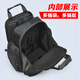 FASITE Backpack Tool Bag Large Thick Canvas Wear-Resistant Multifunctional Repair Backpack Black Unprinted