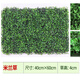 Win the show, simulated plant wall, green plant wall background wall, green simulated plant mall advertising door head artificial decoration, encrypted Milan grass 40*60CM piece