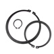Jishuo 3 200 authentic 65 manganese shaft card GB894 shaft card circlip/shaft retaining ring C-shaped retaining ring shaft external card 20 10 pcs