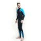 Yingfa (yingfa) full body one-piece long-sleeved sunshade suit, waterproof mother suit, swim suit, wet suit, men's jellyfish suit, lake blue L