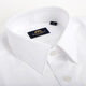 Menuobai Chemise française à manches longues pour hommes, coupe ajustée, sans repassage, boutons de manchette, robe d'affaires formelle, robe de marié de mariage, chemise blanche 39 yards (115-130Jin Jin équivaut à 0,5 kg)