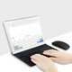 AJIUYU Bluetooth keyboard is suitable for tablet computer wireless Bluetooth keyboard is suitable for Apple iPad Onda Kubi Rubi Cube Taiwan Dianchi is universal Black [Bluetooth keyboard + Bluetooth mouse] Support bracket Samsung tablet keyboard wireless Samsung Tab S6/S6 Lite/S5e/S4