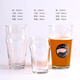 Yi Nian Fangyuan GOOSEISLAND Goose Island special beer glass Pilsner British craft IPA beer glass pint glass juice glass 4 pieces Goose Island beer glass 592ml