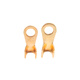 pengyou open nose copper open wire nose copper nose copper nose copper ear copper wire ear copper wire terminal OT-60A 1 piece