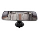 IZTOSS car wide-angle auxiliary mirror rearview mirror anti-glare reflector large field of view flat suction cup coach mirror 24.8*7cm famous mirror