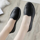 Han Xuefei (HanxueFeizi) Frühlings- und Herbst-Mutter-Schuhe Single Schuhe Lederschuhe Weiche Sohle bequem