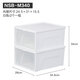 IRIS transparent shoe box plastic storage box front-opening storage box AJ shoe cabinet enlarged and thickened storage box XL size 4 pack (suitable for sizes 43-45)